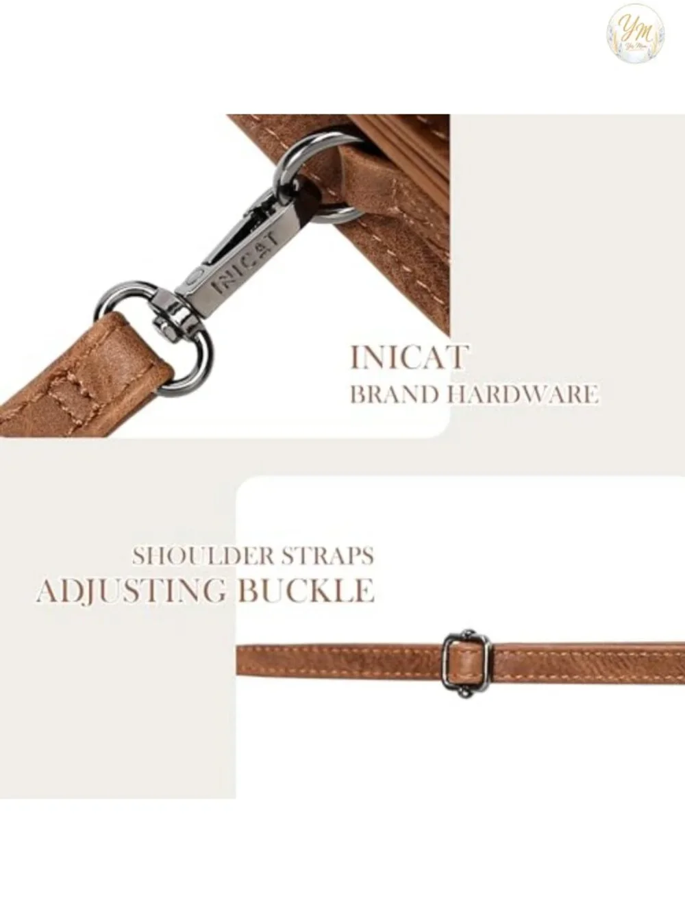 RFID Blocking Faux Leather Crossbody Phone Wallet with Card Slots